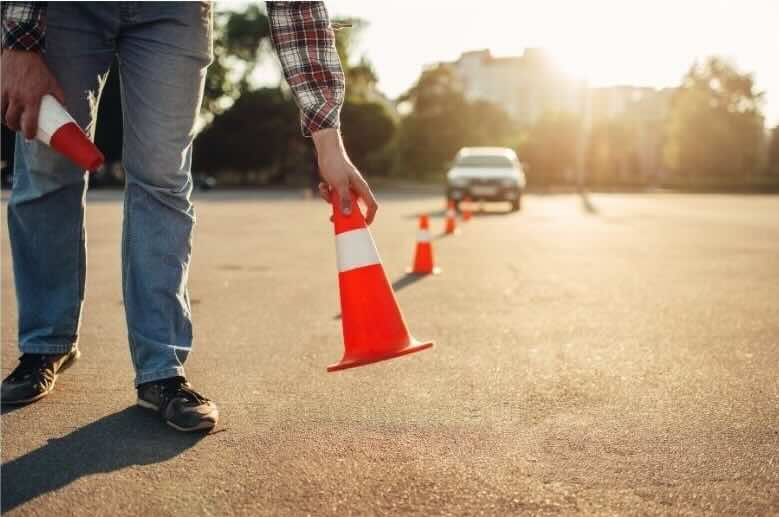 Happy person with new Thai driving licence