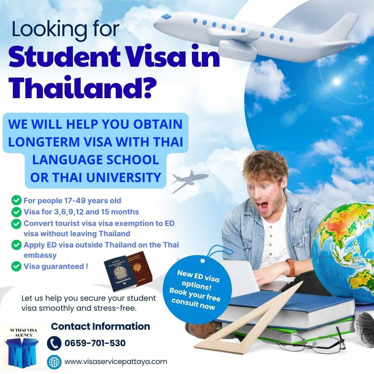 Study Visa Thailand — Education Visa 2025
