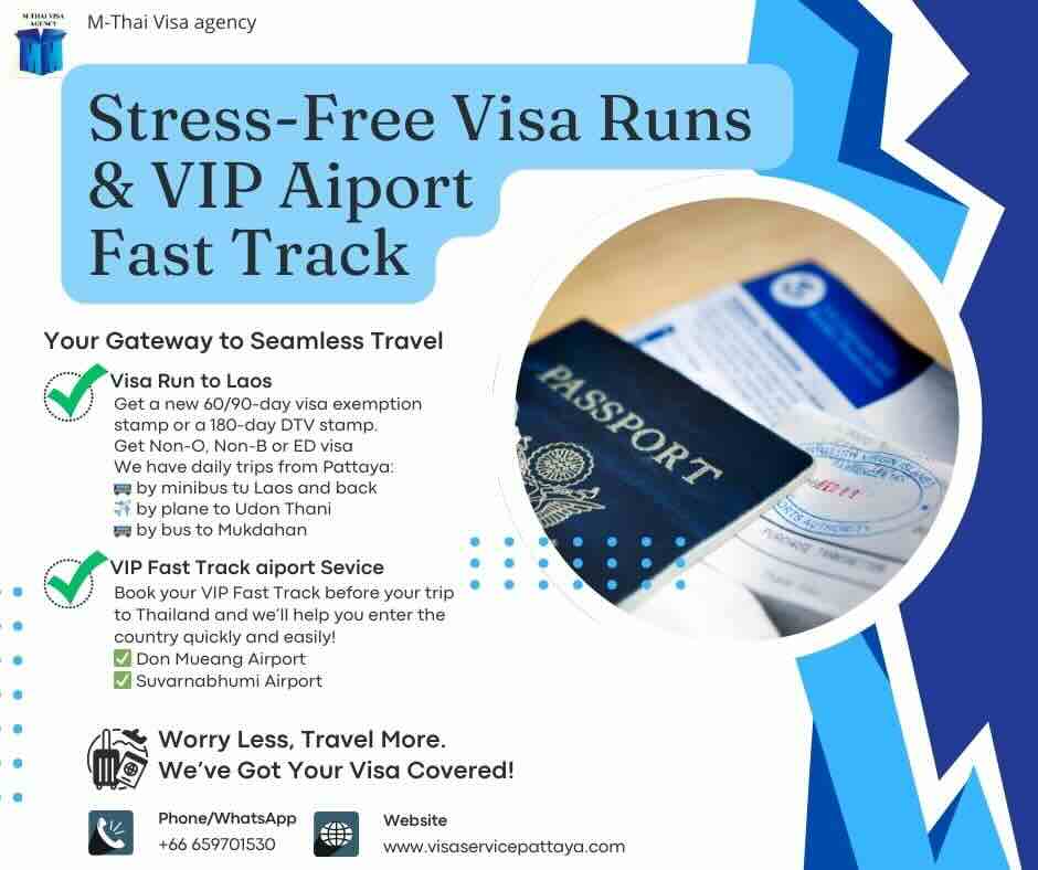 Stress-Free Visa Runs and VIP Airport Fast Track